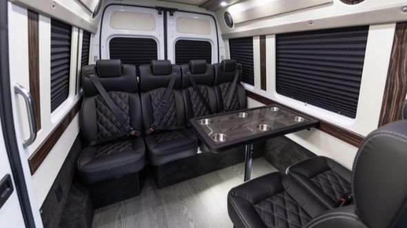 10 passenger sprinter van interior arlington