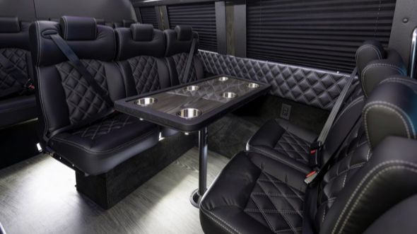 15 passenger sprinter van interior fort worth