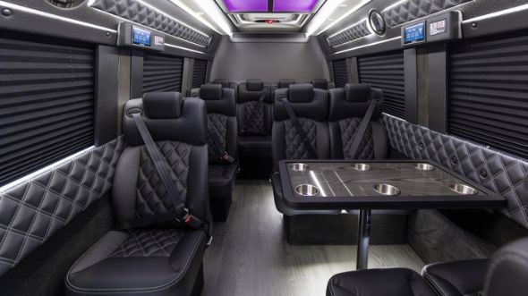 15 passenger sprinter van interior little rock