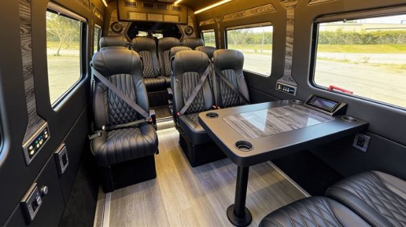 15 passenger sprinter van interior monroe