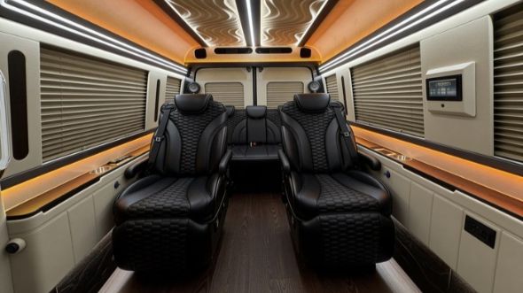 8 passenger sprinter van interior jackson