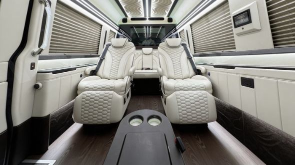 8 passenger sprinter van interior