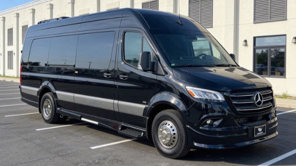 dallas wedding sprinter van rental