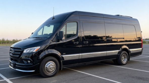monroe sporting event sprinter van rental