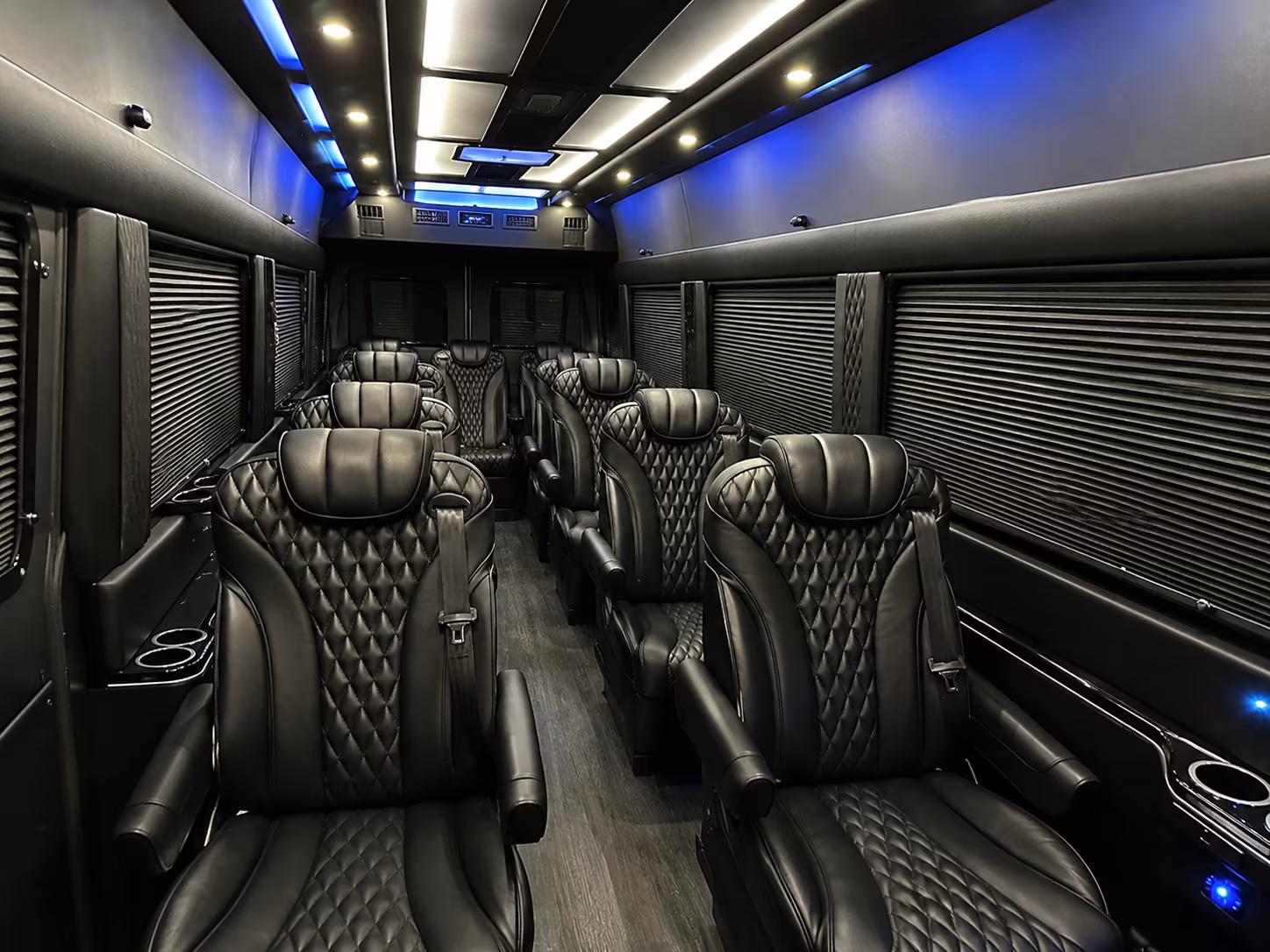 shreveport 12 passenger sprinter van interior