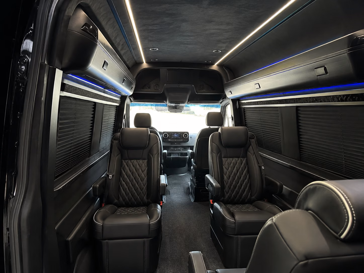 shreveport 20 passenger sprinter van inside