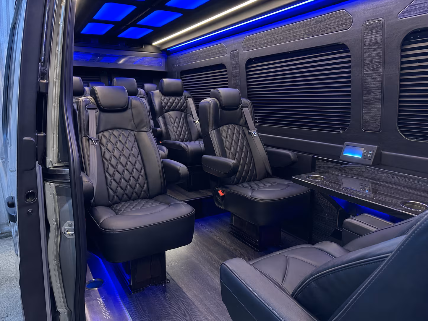 sprinter van transportation for groups and events across shreveport